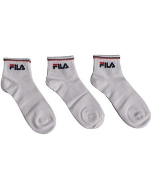 Fila 3er-pack Viertelsocken Aus Bambus F5505 Für Damen Und Herren - Grijs
