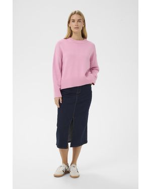 Part Two Pullover Serafinepw Pullover Baggy Fit - Roze