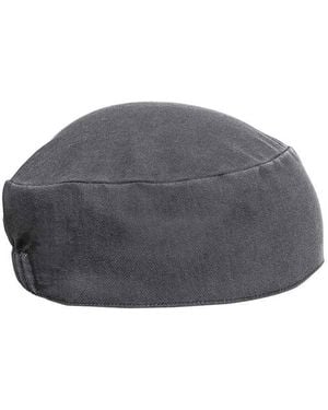 PREMIER Denim Chef Skull Cap Denim) - Grey