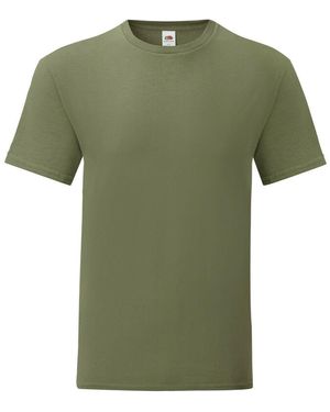 Fruit Of The Loom Iconisch 150 T-shirt (olijf) - Groen