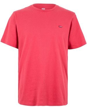 Levi's Origineel Batwing Logo T-Shirt (Jalapeno) - Roze