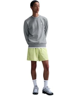 Nike Club Logo Crewneck Sweatshirt - Grijs