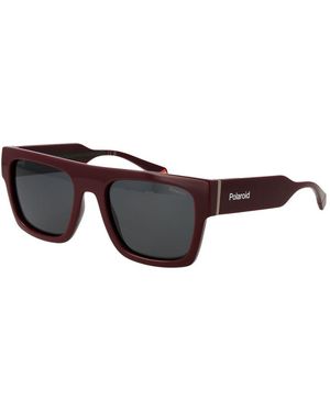 Polaroid Multicolour Plastic Sunglasses - Brown