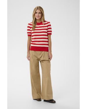 Saint Tropez Pullover Milasz Pullover Regular Fit - Rood