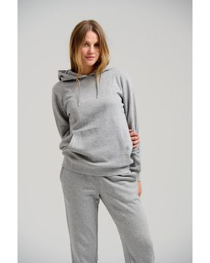TeeShoppen Basis Hoodie Sweat - Grijs