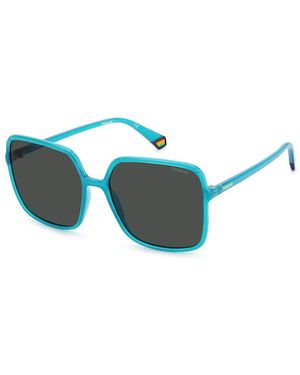 Polaroid Pld6128S Sunglasses Square Frame - Blue