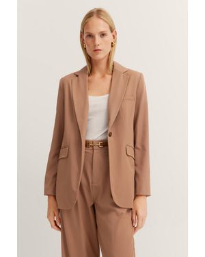 Bugatti Damen Blazer - Bruin