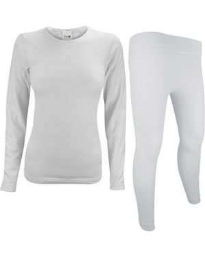 THMO Langemouw Thermoshirt & Thermoleggings Voor De Winter - Grijs