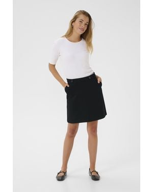 Kaffe Rok Kamerle A-shape Black - Zwart