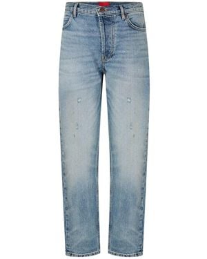 HUGO Denim Slim Jeans (Helder) - Blauw