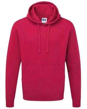 Russell Colour Hooded Sweatshirt Hoodie - Red