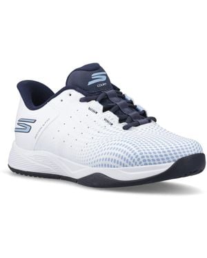 Skechers Slip-Ins Relaxed Fit Viper Court Reload Trainers Pu - Blue