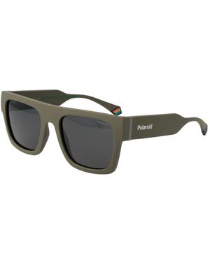 Polaroid Bicolour Plastic Sunglasses - Grey