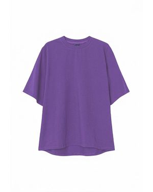 Basiclo Oversized Premium T-Shirt - Paars