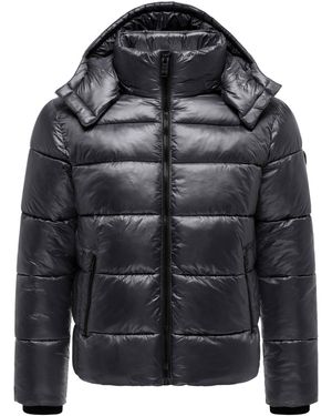 STONE HARBOUR Winterjas Eziio Met Capuchon - Zwart