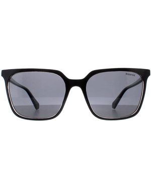 Polaroid Rectangle Crystal Polarized Pld 4163/S - Black