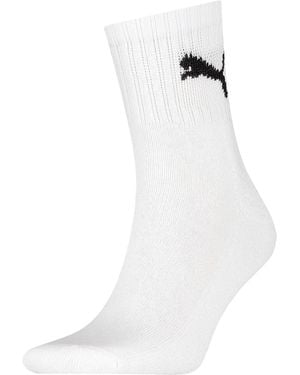 PUMA Adult Crew Socks (Pack Of 3) - White