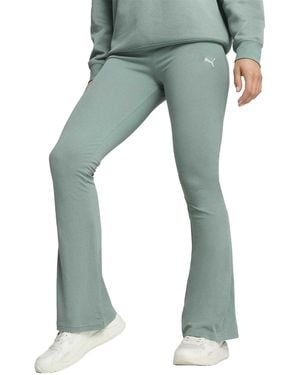 PUMA Gladde Legging Met Hoge Taille /Maan) - Groen