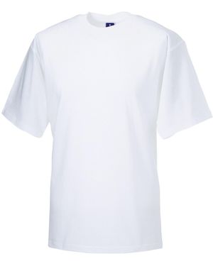 Russell Classic Ringspun Cotton T-Shirt - White