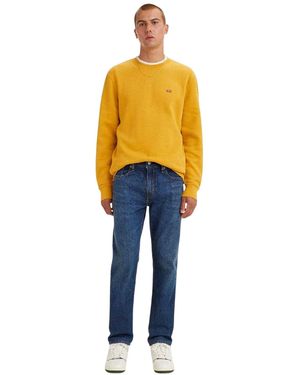 Levi's Levis 502 Sky Denim 5-Pocket Tapered Jeans (Cross The Sky) - Blauw