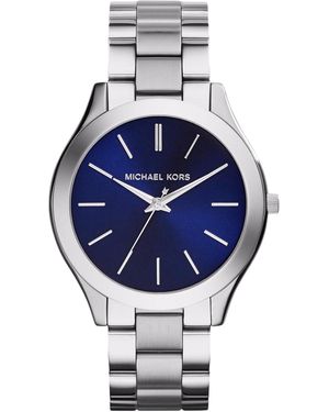 Michael Kors Dameshorloge Kwarts Zilver & Roségoud - Metallic