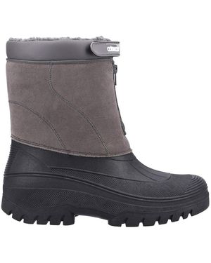 Cotswold Venture Waterproof Winter Boots - Grey