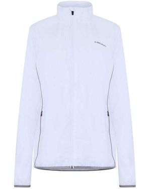 Head Club Logo Volledige Ritssluiting Trainingsjack - Blauw