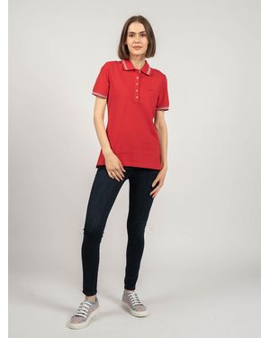 Geox Poloshirt Sustin Vrouw - Rood