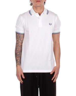 Fred Perry T-Shirt En Polo - Wit