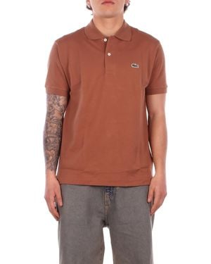Lacoste T-Shirt Und Polo - Braun