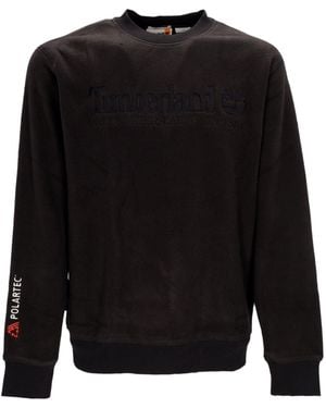 Timberland Herren Crewneck Logo Linear Crewneck Schwarz