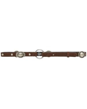 Aniye By With Metal Applications - White