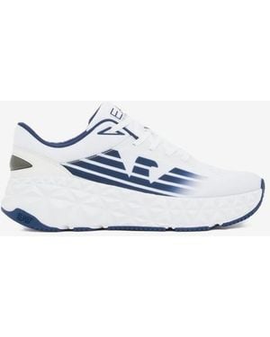 EA7 Hombre Blanco Azul