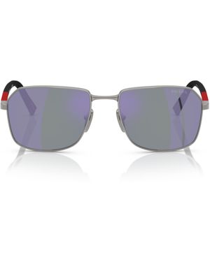 Prada Linea Rossa Gafas De Sol Hombre A51S Sole - Azul