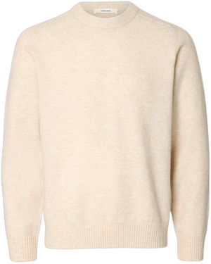 SELECTED Sueter Knit Homme Rai Ls Tejido Tripulante - Neutro