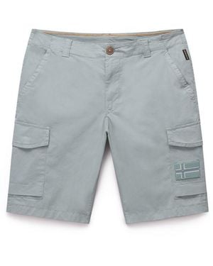 Napapijri Kurz Und Bermuda N-Horton Np0A4Hos G1X1 Grun Mil - Grau