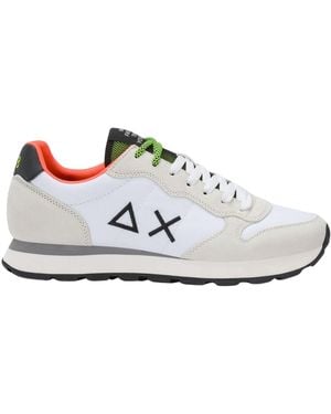 Sun 68 Sneakers Tom Fluo - White