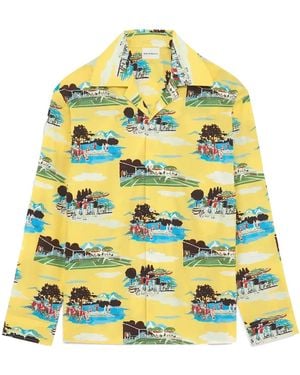 Drole de Monsieur Shirts Mann - Gelb
