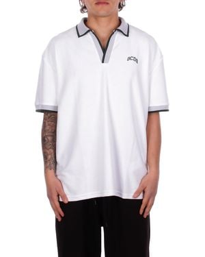 Gcds Camiseta Y Polo Verde - Blanco