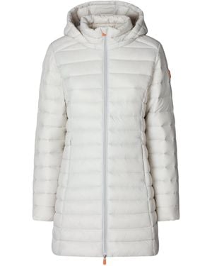 Save The Duck Mantel Mit Kapuze Frau D47180W-Giga21-124 Carola - Grau