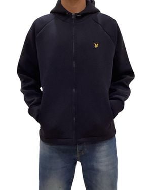 Lyle & Scott Hombre Con Cremallera Completa - Azul