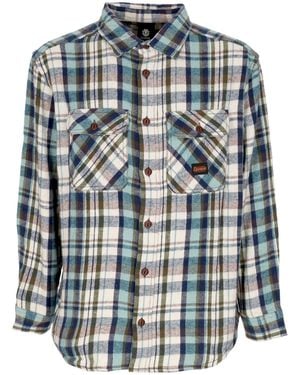 Element Hueco Long Sleeve Shirt Classic Shirt - Blue