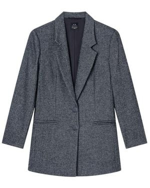 ARMANI EXCHANGE Jackets - Blue