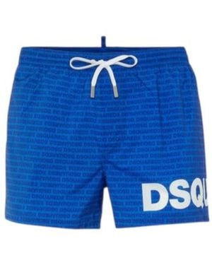 DSquared² Costum Boxer Midi - Blauw
