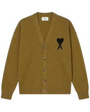 Ami Paris Cardigan - Vert