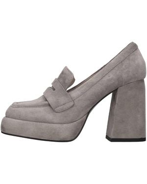 Bibi Lou Flat Shoes - Gray