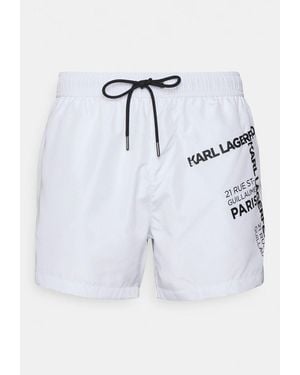 Karl Lagerfeld Maillots De Bain Boxer - Bleu