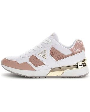 Guess Damen Sneaker Flf. Ele12 Blahungen - Weiß