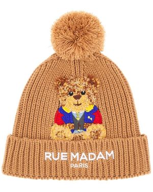 RUE MADAM PARIS Marvin Beanie 1504-Softcamel - Naranja