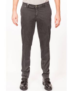 Barbati Cotton Lavated Pocket America Kap/A 032 /1160 Gri - Gray